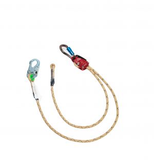 **NEW** RuggedRope™ Adjustable Rope Safety with RAD and Steel Snap Hook fall protection equipment