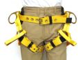 Saddle with 2 Suspension lanyards fall protection equipment