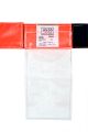Orange Vinyl Pole Tag Holder with Velcro Closure fall protection equipment