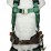 2D Ring Combo Harness with Quick Connects on the Chest & Tongue Buckle on Leg Straps fall protection equipment