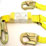 Twin-Leg Energy Absorbing Lanyard with Clear Pack  fall protection equipment