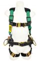 2D Ring Telecom Combo Harness with Chest D Ring fall protection equipment