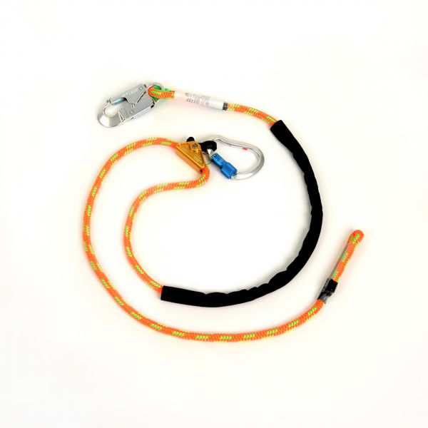 Longe résistante aux arcs électriques avec boucle(loop) & crochet de barre d'armature  en aluminium Équipement de protection contre les chutes de JELCO