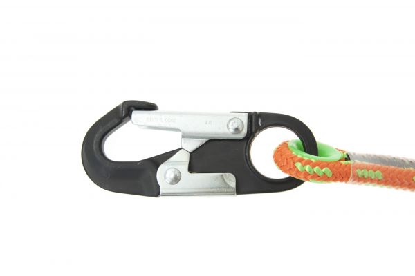 Adjustable Rope Safety with Aluminum Snap Hook